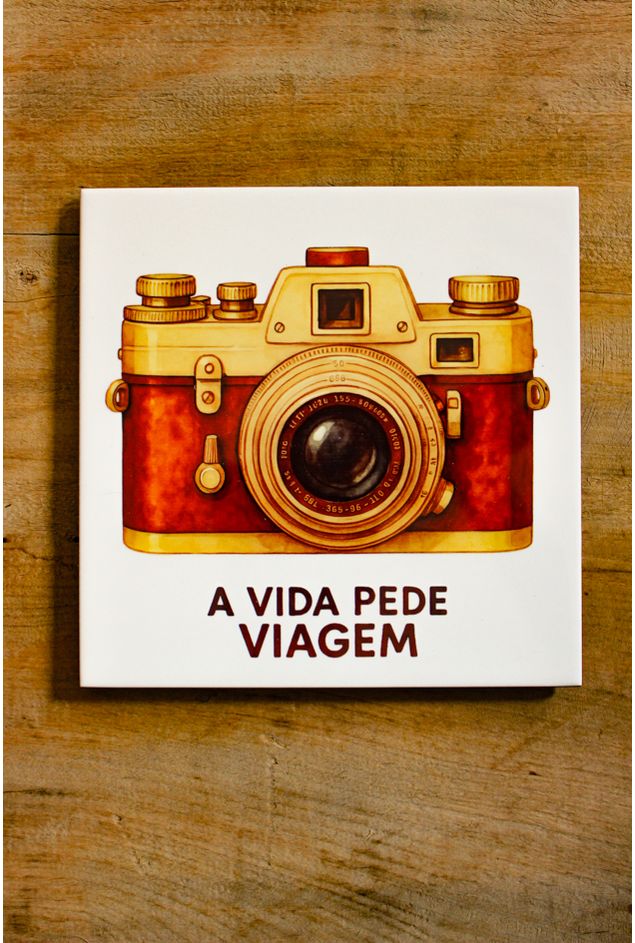 Azulejo Decorativo A Vida Pede Viagem Mimo Galeria -1-